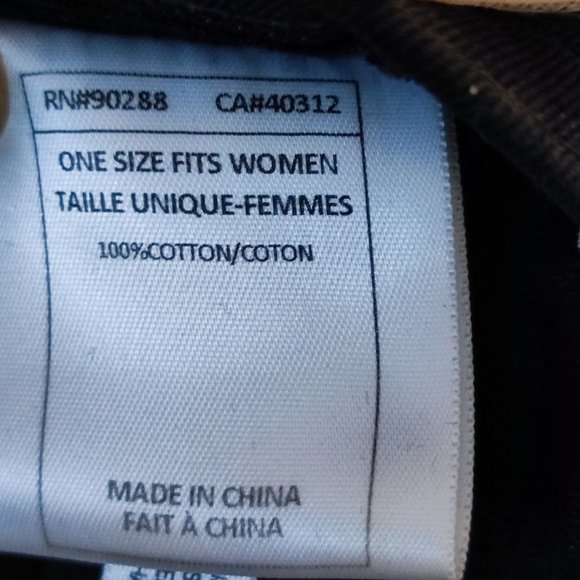 Adidas Money corduroy cap / hat gold steel badge black women's - Picture 12 of 13